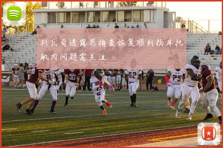 科瓦奇透露恩梅查恢复顺利扬库托肌肉问题需关注